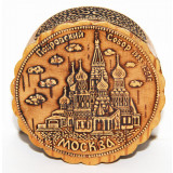 Береста шкатулка Собор Москвы