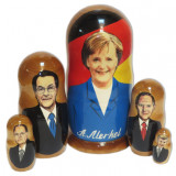 Матрешка политические лидеры Ангела Меркель